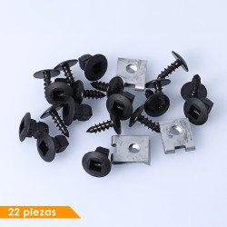 (22 PZ) KIT GRAPAS GUARDAFANGO VW GLF 98-08 mk4