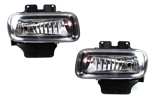 04-08 Ford F150 Par Faros De Niebla Rectangulares Sin Focos