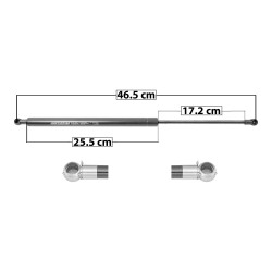 AMORTIGUADOR 5TA PUERTA HD CIVIC 5P HATCHBACK 92-95 46.5 25.5 17 ENTRADA TIPO 5 ENTRADA 2 TIPO 5 145 32.6 14.79 205 46.09 20.91 SPART SP-7981 TUR Derecho/Izquierdo