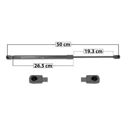 AMORTIGUADOR 5TA PUERTA VW TIGUAN 09-11 50 26.5 19.3 ENTRADA TIPO 9 ENTRADA 2 TIPO 9 470 105.66 47.93 530 119.14 54.04 SPART SP-6666 TUR Derecho/Izquierdo