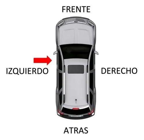 86-96 Jeep Cherokee Manija Exterior Delantera Lado Izquierdo