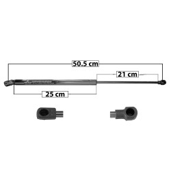AMORTIGUADOR COFRE VW CABRIO 99-02/GOLF 93-05/JETTA 93-07 50.5 25 21 ENTRADA TIPO 9 ENTRADA 2 TIPO 1 395 88.8 40.28 335 75.31 34.16 MANIJAUTO 7481 TUR