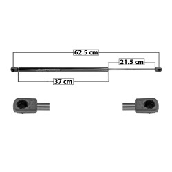 AMORTIGUADOR 5TA PUERTA HD CR-V 07-11 62.5 37 21.5 ENTRADA TIPO 9 ENTRADA 2 TIPO 9 480 107.91 48.95 540 121.4 55.07 MANIJAUTO 5826 TUR Derecho/Izquierdo