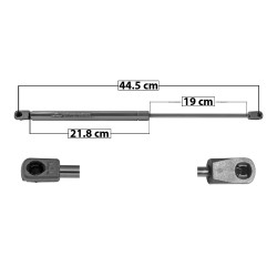 AMORTIGUADOR VIDRIO TRASERO FD EXPLORER MR MOUNTAINEER 02-03 44.5 21.2 19 ENTRADA TIPO 9 ENTRADA 2 TIPO 18 325 73.44 33.31 265 58.45 26.51 MANIJAUTO SP-8144 TUR Derecho/Izquierdo