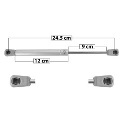 AMORTIGUADOR UNIVERSAL UN VARIOS 50-25 UN VARIOS 50-25 UN VARIOS 50-25 UN VARIOS 50-25 60N 24.5 12 9 61 13.71 6.22 60 13.49 6.12 GENERICA CHN Derecho/Izquierdo Delantera/Trasera Puerta cocina integral