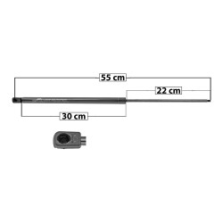 AMORTIGUADOR 5TA PUERTA CV ASTRO 85-05 GM SAFARI VAN 85-01 55 30 22 ENTRADA TIPO 9 ENTRADA 2 TIPO 0 445 100.04 45.38 505 113.53 51.5 MANIJAUTO 6989 TUR