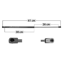 AMORTIGUADOR COFRE FD F-250 08-10 FD SUPER DUTY F-250 2010 FD SUPER DUTY F-350 08-10 FD SUPER DUTY F-450 08-10 61 30 26 ENTRADA TIPO 9 ENTRADA 2 TIPO 18 500 112.4 50.98 440 98.92 44.87 MANIJAUTO SP-6055 TUR Derecho/Izquierdo