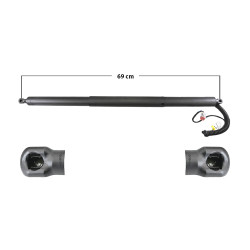 AMORTIGUADOR 5TA PUERTA FD EXPEDITION 18-21 LC NAVIGATOR 18-21 ELECTRICO AUTOMATICO 69 MANIJAUTO KL1Z14B351A 6 PINS 12 V CC CHIN Derecho/Izquierdo Trasera