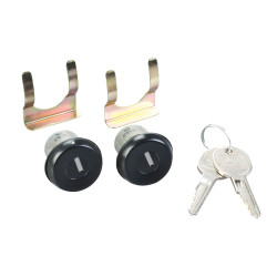 CILINDRO PARA PUERTA CV BLAZER (S10) 82-94/SILVERADO/CHEYENNE 65-91/SUBURBAN 73-91/CAMARO PT FIREBIRD 82-91 BK RIVIERA 86-87 CV EL CAMINO 1983/S10 82-94 LLAVE OVALADA JUEGO METAL NEGRO TWN CUB