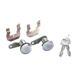 CILINDRO PARA PUERTA FD BRONCO 80-91/CROWN VICTORIA 87-88/ECONOLINE 80-91/F-150/F-250 78-90/GRAND MARQUIS 80-88/LTD 80-86/RANGER 83-92/TEMPO/TOPAZ 84-87/PICK UP/VARIOS 78-90 MR COUGAR 81-82 LLAVE CUADRADA JUEGO METAL CROMADO TWN CUB