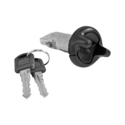 CILINDRO DE ENCENDIDO CV PICK UP/CHEYENNE/SILVERADO 95-98/SUBURBAN 95-99/BLAZER (S10) 95-97/ASTRO 95-05/TAHOE 95-99 GM SIERRA/YUKON 95-98 CV S10 95-97 SIN CANDADO CON ARILLO METAL CORRUGADO NEGRO 12VCC TWN TIPO ORIGINAL
