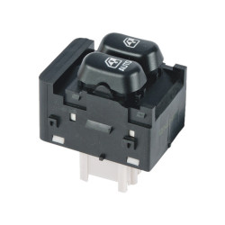 CONTROL ELECTRICO CV MONTE CARLO 95-99/GEO METRO 95-01 PT VARIOS DE ELEVADOR 7 PIN 2 TECLAS NEGRO 12VCC CHN CHIN MANIJAUTO