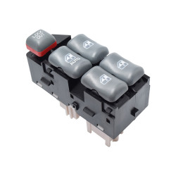 CONTROL ELECTRICO CV CAVALIER 01-05/MALIBU PT GRAND PRIX 97-03/SUNFIRE 95-05 DE ELEVADOR 12 PINS 5 TECLAS GRIS 12VCC CHN CHIN MANIJAUTO