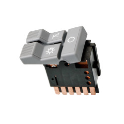 INTERRUPTOR LUZ DE FARO CV CHEYENNE 92-94 CV SILVERADO 92-94 CV PICK UP 92-94 CV TAHOE 92-94 CV SUBURBAN 92-94 GM SIERRA 92-94 GM YUKON 92-94 6 PINS GRIS 12 V CC 10470881 CHIN MANIJAUTO