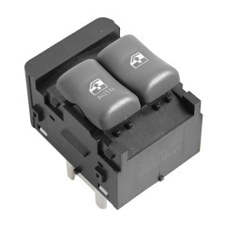 CONTROL ELECTRICO CV CAVALIER 95-99 DE ELEVADOR 7 PIN 2 TECLAS GRIS 12VCC CHN CHIN MANIJAUTO