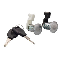 CILINDRO PARA PUERTA RN CLIO NS PLATINA 02-10 JUEGO METAL CROMO TWN CUB