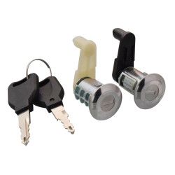 CILINDRO PARA PUERTA RN SCENIC I 01-04/MEGANE I 01-03 JUEGO METAL CROMADO TWN TIPO ORIGINAL