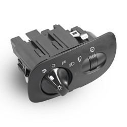 INTERRUPTOR LUZ DE FARO FD F-150/F-250 97-08/LOBO 87-03 LC BLACKWOOD 02-03 13 PINS CON REGULADOR NEGRO PARA FARO NIEBLA 12VCC TWN CUB