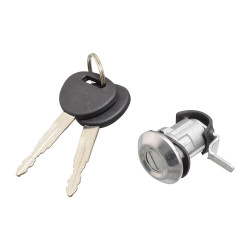 CILINDRO PARA PUERTA DG H100 02-05 1 PIEZA METAL CROMO BRA TIPO ORIGINAL Izquierdo Delantera