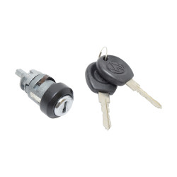 CILINDRO DE ENCENDIDO VW CARIBE 77-87/GOLF/JETTA 87-92/SEDAN 77-03/COMBI 80-93 METAL NEGRA/CROMO 12VCC BRA