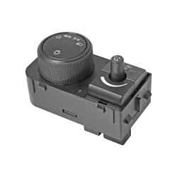 INTERRUPTOR LUZ DE FARO CV CHEYENNE 07-13/EXPRESS VAN 08-18/SILVERADO/PICK UP GM SIERRA 07-13 16 PINS CON REGULADOR NEGRO FILO NEGRO 12VCC TWN CUB