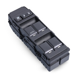 CONTROL ELECTRICO DG CALIBER 07-12 JP COMPASS/PATRIOT 07-17 CR 300C 05-10/200C 12-14 DG AVENGER 08-14/CHARGER 06-10/MAGNUM 05-08/DAKOTA 05-12/DURANGO 04-09 CR CIRRUS 07-10 JP GRAND CHEROKEE 05-10 DE ELEVADOR 13 PINS 6 TECLAS NEGRO 12VCC CHN CHIN MANIJAUTO