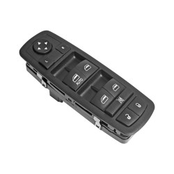 CONTROL ELECTRICO DG JOURNEY 11-19/NITRO 07-12/RAM 09-18 JP LIBERTY 08-12 DE ELEVADOR 21 PINS 7 TECLAS NEGRO CON CONTROL PARA ESPEJO 12VCC CHN CHIN TIPO ORIGINAL Izquierdo Delantera