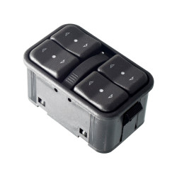 CONTROL ELECTRICO CV CORSA 00-08/ASTRA 00-05 DE ELEVADOR 12 PINS 5 TECLAS NEGRO 12VCC CHN CHIN MANIJAUTO