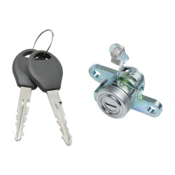 CILINDRO PARA PUERTA NS URVAN 02-18 1 PIEZA METAL CROMADO TWN TIPO ORIGINAL Izquierdo Puerta corrediza