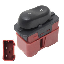 CONTROL ELECTRICO FD F-150/F-250/LOBO 97-03/SUPER DUTY 99-04/EXCURSION 00-07/EXPEDITION 97-02 DE SEGURO 7 PIN 1 TECLA NEGRO 12VCC CHN CHIN Derecho Delantera