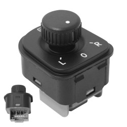 CONTROL ELECTRICO VW BORA 05-10/TIGUAN 08-11 DE ESPEJO 6 PINS 1 TECLA NEGRO CON DESEMPAÃ±ANTE 12VCC CHN CHIN