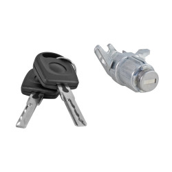 CILINDRO PARA TAPA CON LLAVE MANIJAUTO 1 PIEZA METAL CROMADO CHN