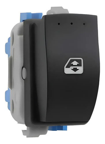04-10 Renault Megane Control Vidrio Delantero Derecho