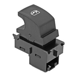 CONTROL ELECTRICO VW TIGUAN 18-20/PASSAT 12-16/GOLF 12-17 DE ELEVADOR 4 PINS 1 TECLA NEGRO FILO CROMADO COMPATIBLE CON 3PINS 12VCC CHN MANIJAUTO Derecho Delantera