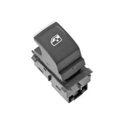 CONTROL ELECTRICO VW GOLF 12-17/PASSAT 12-16/TIGUAN 18-20 DE ELEVADOR 4 PINS 1 TECLA NEGRO FILO PLATA COMPATIBLE CON 3PINS 12VCC CHN CHIN MANIJAUTO