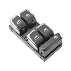 CONTROL ELECTRICO AD A4/A5 09-16/Q3/Q5 09-15/A1 11-16 DE ELEVADOR 10 PINS 5 TECLAS NEGRO FILO PLATA 12VCC CHN CHIN MANIJAUTO
