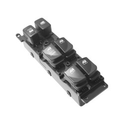 CONTROL ELECTRICO HY ACCENT 07-08 DG ATTITUDE 06-11 DE ELEVADOR 14 PINS 6 TECLAS NEGRO 12VCC CHN CHIN MANIJAUTO
