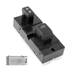 CONTROL ELECTRICO NS PATHFINDER 05-12/ARMADA 04-08/TITAN 04-15 DE ELEVADOR 9 PINS 2 TECLAS NEGRO 25411-7S200 12VCC CHN CHIN MANIJAUTO Derecho Delantera