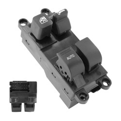 CONTROL ELECTRICO NS FRONTIER 98-04 DE ELEVADOR 10 PINS 4 TECLAS NEGRO CABINA SENCILLA 25401-8B800 12VCC CHN CHIN MANIJAUTO Izquierdo Delantera
