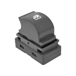 CONTROL ELECTRICO FT PALIO 05-16/UNO 10-18/STRADA 05-14 DG VISION 15-18/RAM 700 15-20 DE ELEVADOR 4 PINS 1 TECLA NEGRO 735248572 12VCC BRA CHIN MANIJAUTO