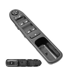 CONTROL ELECTRICO PG 207 HATCHBACK 12-13 DE ELEVADOR 18 PINS 7 TECLAS NEGRO 6554.QG 12VCC CHN CHIN MANIJAUTO