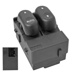 CONTROL ELECTRICO FD EXPLORER SPORT 01-03 DE ELEVADOR 6 PINS 2 TECLAS NEGRO 1L2Z14529AA 12VCC CHN CHIN MANIJAUTO