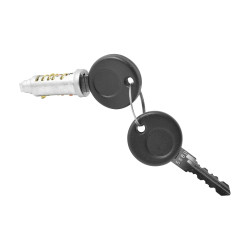 CILINDRO PARA PUERTA VW ATLANTIC 81-87/CARIBE 77-87/GOLF/JETTA A2 87-92 1 PIEZA METAL CROMADO TWN TIPO ORIGINAL 191837061 Derecho/Izquierdo