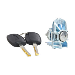CILINDRO PARA PUERTA FD RANGER 13-19 CON LLAVE METAL CROMADO BRA AB39.2122050.HB Izquierdo Delantera