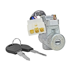 CILINDRO DE ENCENDIDO NS ICHI VAN 87-94 1 PIEZA 5 PINS CON CANDADO METAL 12VCC CHIN CHN MANIJAUTO