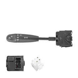 PALANCA DIRECCIONAL CV AVEO 07-17 CV MATIZ 06-12 CV SPARK 11-17 PT G2 06-12 CV OPTRA 06-10 CONTROL LUCES 7 PIN SIN NIEBLA NEGRA CHN 12 V CC MANIJAUTO 96540683