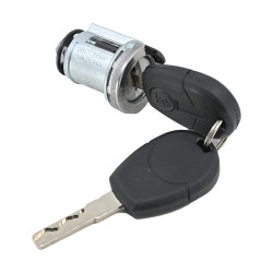 CILINDRO DE ENCENDIDO FT UNO 15-20 DG RAM 700 17-20 CON LLAVE SIN CHIP ELECTRICO 1 PIEZA CON CANDADO METAL CROMADO 12 V CC BRA GENERICA 51786278CI Derecho Delantera