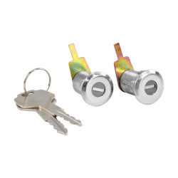 CILINDRO PARA PUERTA NS 720 81-93 JUEGO METAL CROMADO CHN CHIN MANIJAUTO Derecho/Izquierdo