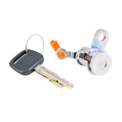 CILINDRO PARA PUERTA TY SIENNA 98-03 CON LLAVE 1 PIEZA METAL CROMADO TWN TIPO ORIGINAL Derecho Puerta corrediza