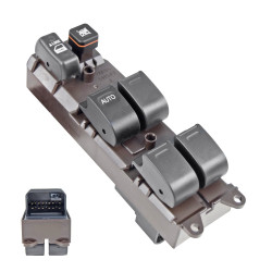 CONTROL ELECTRICO TY HILUX VIGO 05-15 DE ELEVADOR 14 PINS 6 TECLAS NEGRO 84820-0K020 12VCC CHIN CHN MANIJAUTO Izquierdo Delantera